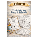 36 Atividades com Textos de Caligrafia