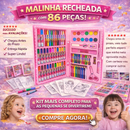 Combo 48+86 Gold - Maleta Colorir com 48 Peças + Maleta Colorir com 86 Peças