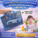Combo 48+86 Gold - Maleta Colorir com 48 Peças + Maleta Colorir com 86 Peças