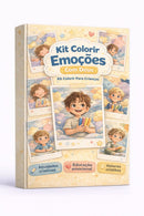 Combo E-Book Emoções Com Deus + Kit Colorir + Coleção Educacional